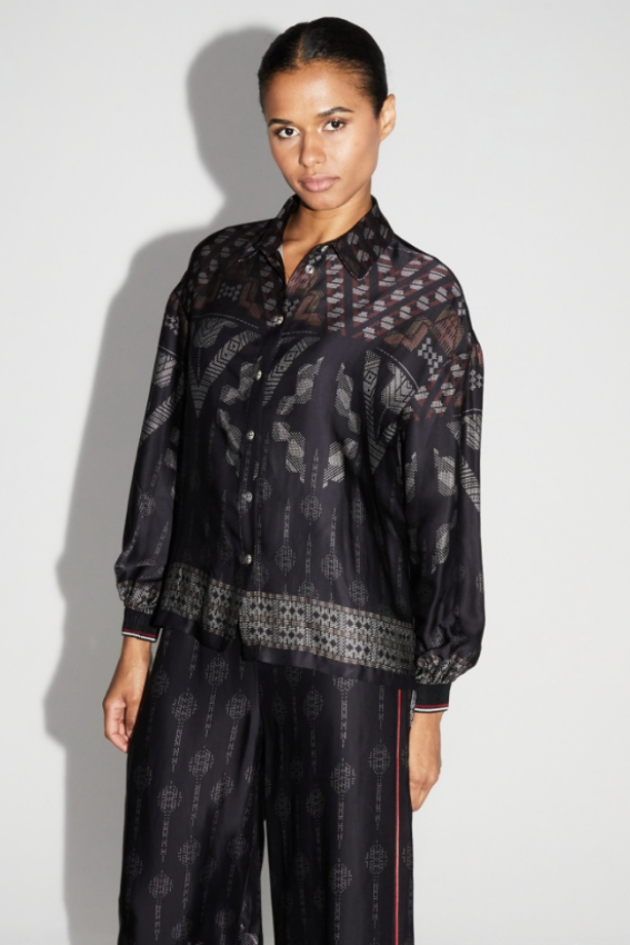 Imprevu-Blouse-IRI-Blue